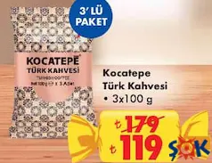 KOCATEPE TÜRK KAHVESİ 3'LÜ PAKET